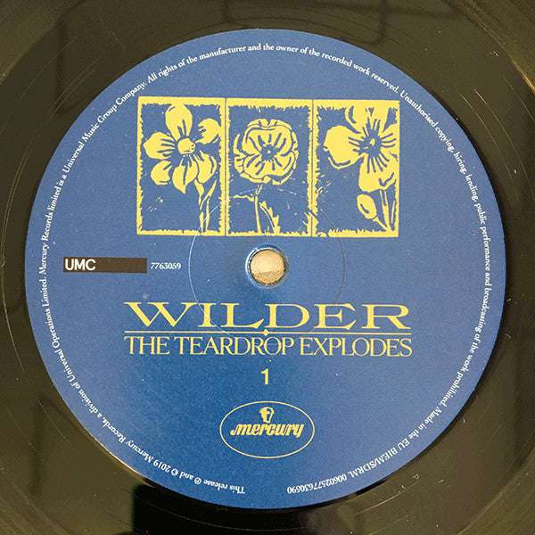The Teardrop Explodes : Wilder (LP, Album, RE, 180)