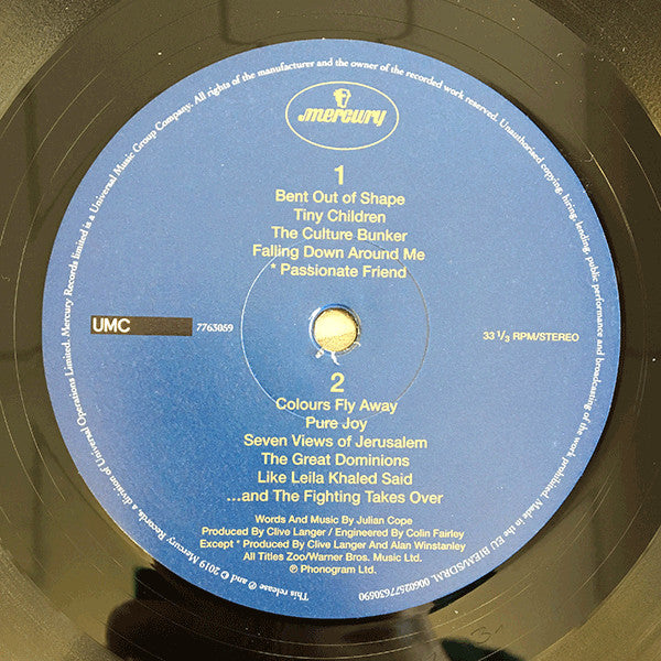 The Teardrop Explodes : Wilder (LP, Album, RE, 180)