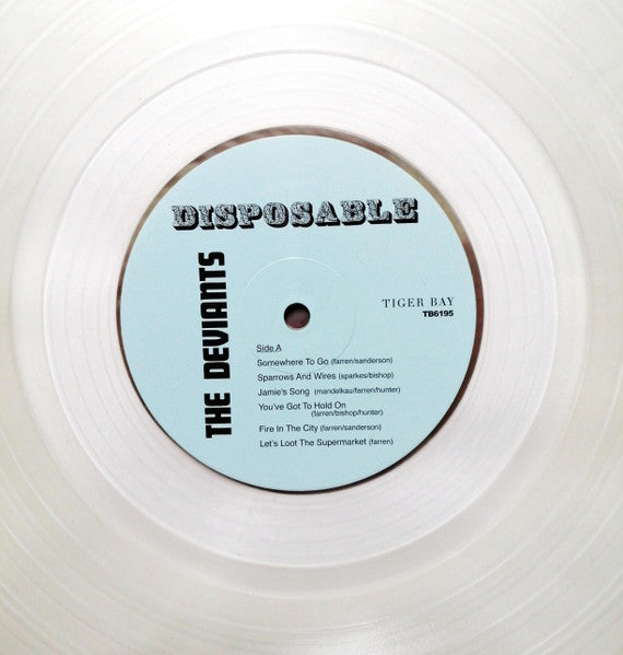 The Deviants (2) : Disposable (LP, Album, RE, Cle)