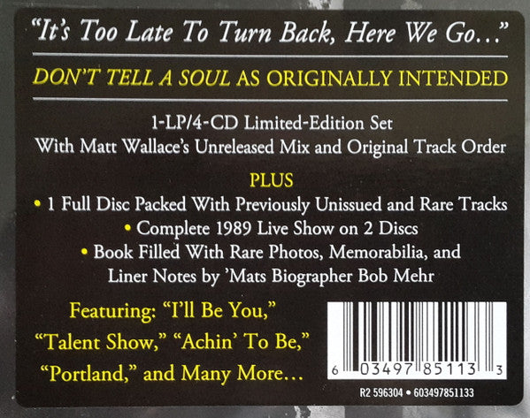 The Replacements : Dead Man's Pop (LP, Album + CD, Album + 3xCD + Box, Dlx, Ltd)