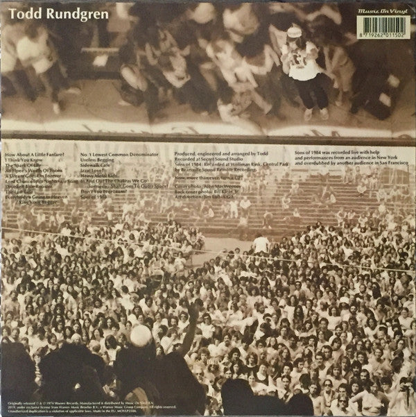 Todd Rundgren : Todd (2xLP, Album, Ltd, Num, RE, Gol)