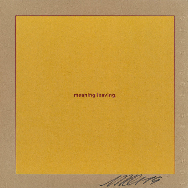 Swans : Leaving Meaning. (2xLP, Album)