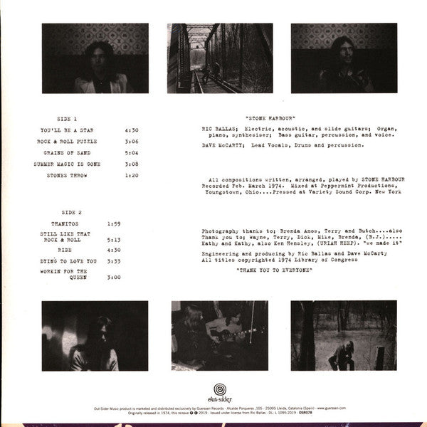 Stone Harbour : Emerges (LP, Album, RE, RM)