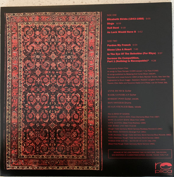 Band Of Susans : Here Comes Success (LP, Album, RE)