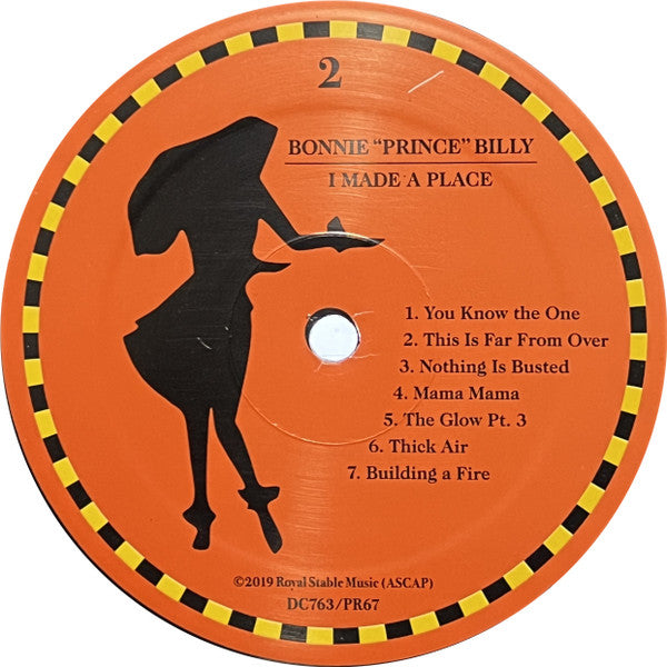 Bonnie "Prince" Billy : I Made A Place (LP, Album)