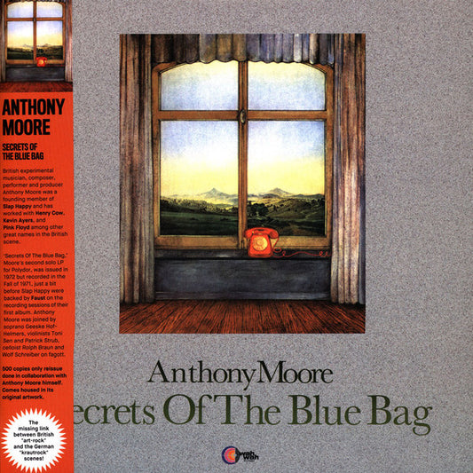 Anthony Moore : Secrets Of The Blue Bag (LP, RE)