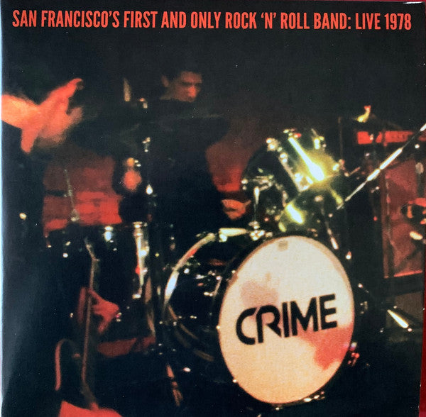 Crime (2) : San Francisco's First And Only Rock 'N' Roll Band: Live 1978 (2x7", RSD, Ltd, Blu + DVD-V)