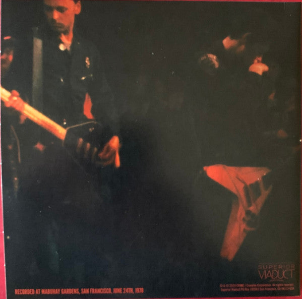 Crime (2) : San Francisco's First And Only Rock 'N' Roll Band: Live 1978 (2x7", RSD, Ltd, Blu + DVD-V)