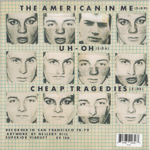 Avengers : The American In Me (7", EP, RSD, Ltd, Red)