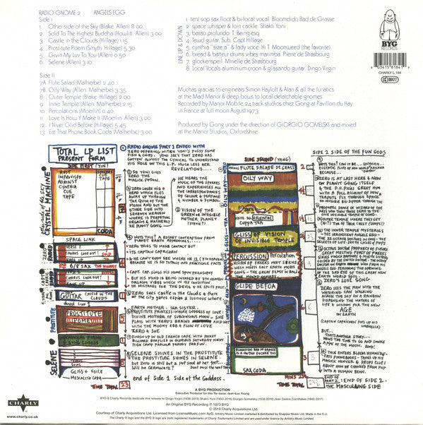 Gong : Angel's Egg (Radio Gnome Invisible Part 2) (LP, Album, RE, Tra)