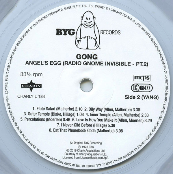 Gong : Angel's Egg (Radio Gnome Invisible Part 2) (LP, Album, RE, Tra)