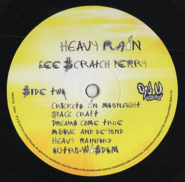 Lee Scratch Perry* : Heavy Rain (LP, Album)