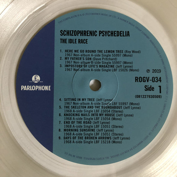 The Idle Race : Schizophrenic Psychedelia (LP, Comp, Mono, Ltd, Num, Cle)