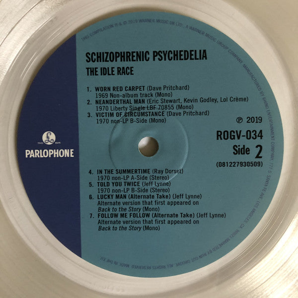 The Idle Race : Schizophrenic Psychedelia (LP, Comp, Mono, Ltd, Num, Cle)