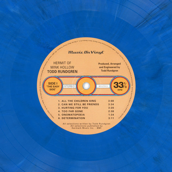 Todd Rundgren : Hermit Of Mink Hollow (LP, Album, Ltd, Num, RE, Blu)
