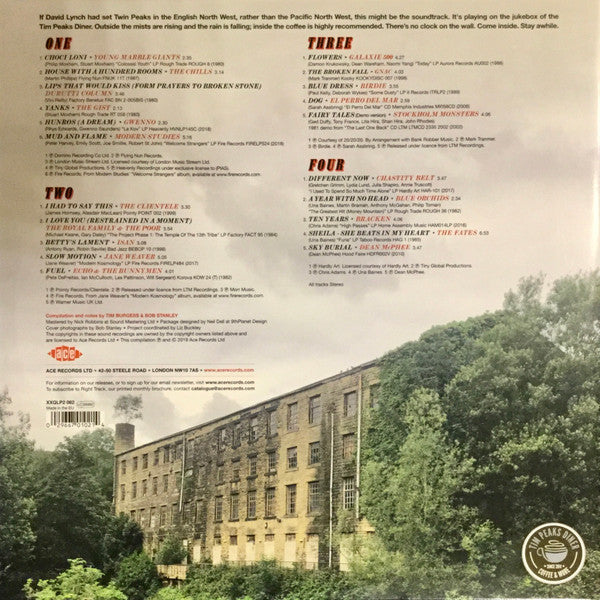 Tim Burgess & Bob Stanley : Tim Peaks (Songs For A Late-Night Diner) (2xLP, Comp, Ora)