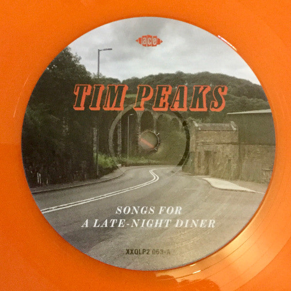Tim Burgess & Bob Stanley : Tim Peaks (Songs For A Late-Night Diner) (2xLP, Comp, Ora)