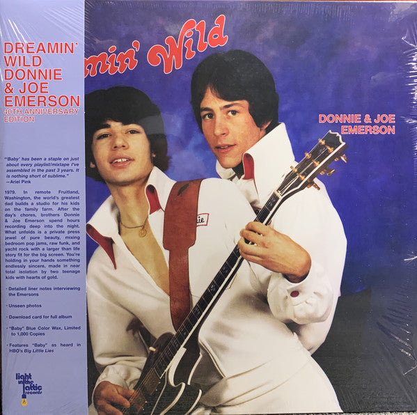 Donnie & Joe Emerson : Dreamin' Wild (LP, Album, Ltd, RE, RP, Blu)
