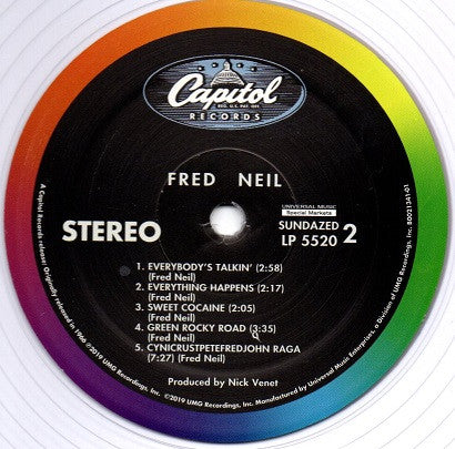 Fred Neil : Fred Neil (LP, Album, RE, Cle)