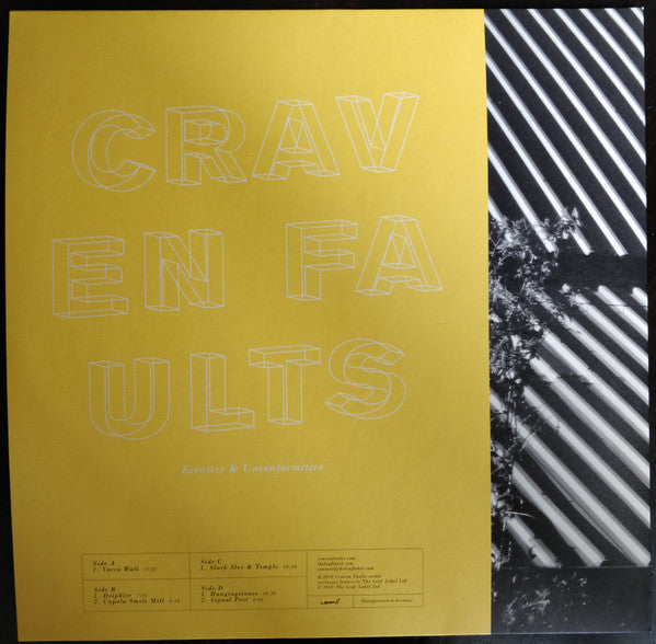Craven Faults : Erratics & Unconformities (2xLP, Album)