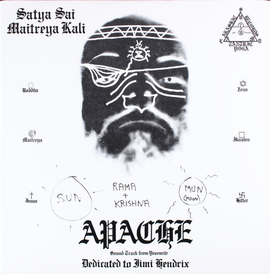 Satya Sai Maitreya Kali : Apache / Inca (LP, Album, Mono + LP, Album + Comp, Ltd, RE)