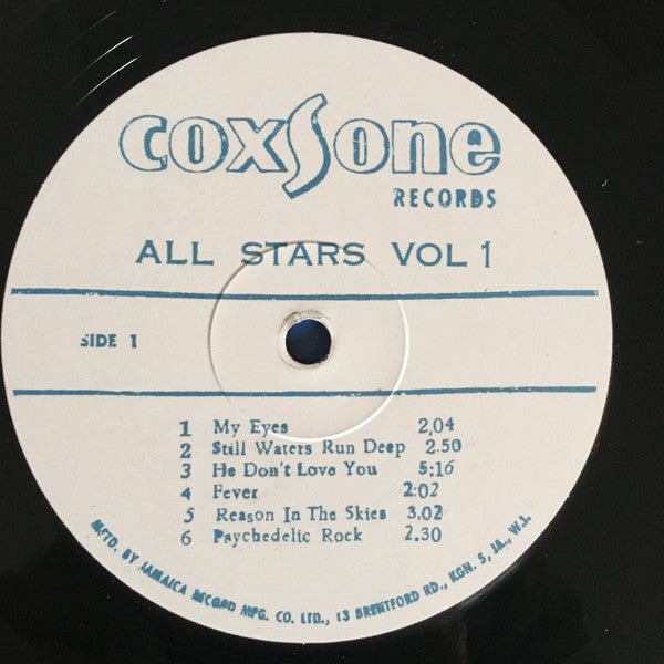 Various : Jamaica All Stars Vol. 1 & 2 (2xLP, Comp, RM)