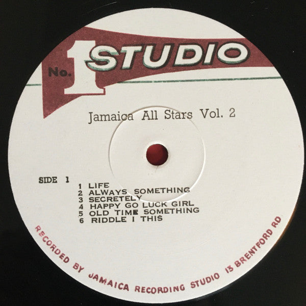 Various : Jamaica All Stars Vol. 1 & 2 (2xLP, Comp, RM)