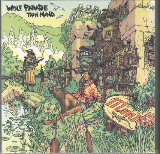 Wolf Parade : Thin Mind (LP, Album, Ltd, Cle)