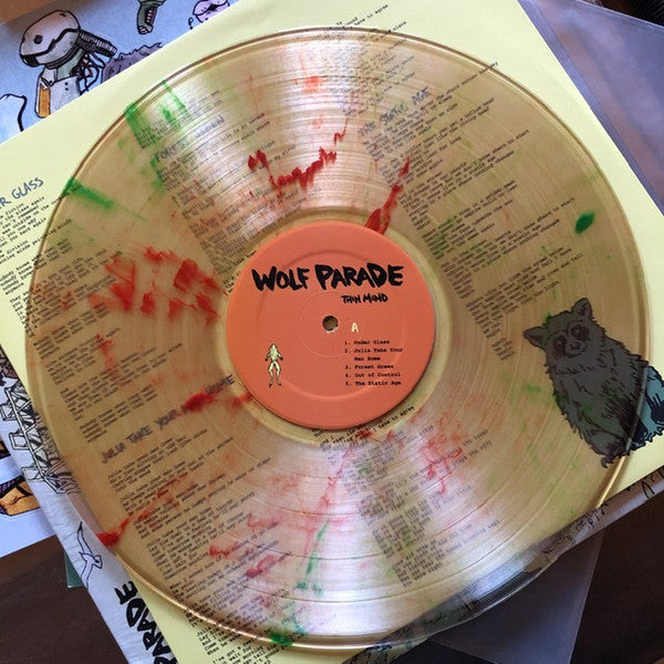 Wolf Parade : Thin Mind (LP, Album, Ltd, Cle)