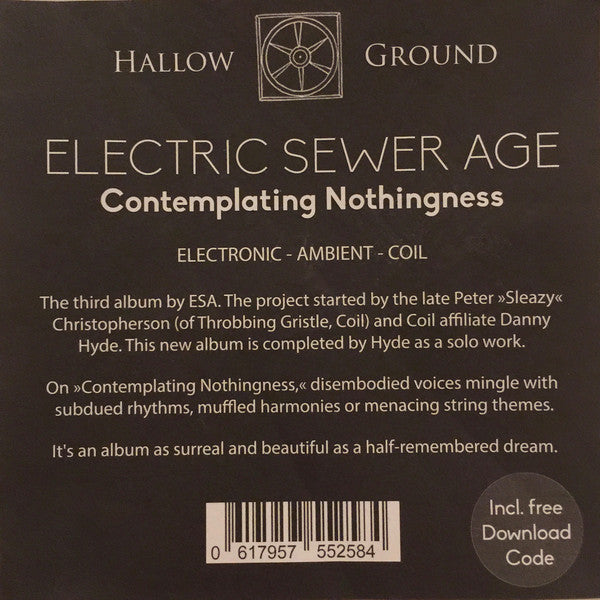 Electric Sewer Age : Contemplating Nothingness (LP, Album, Ltd)