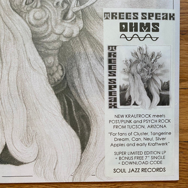 Trees Speak : Ohms (LP, Album, Ltd + 7", Single)
