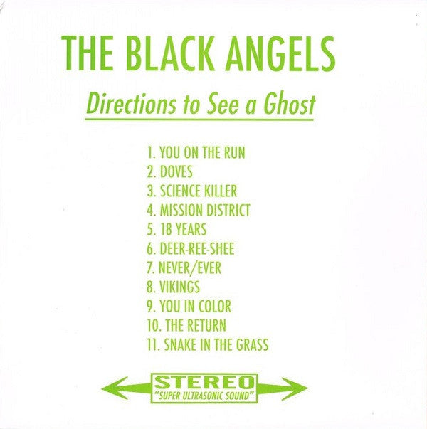 The Black Angels : Directions To See A Ghost (3xLP, Album, Ltd)