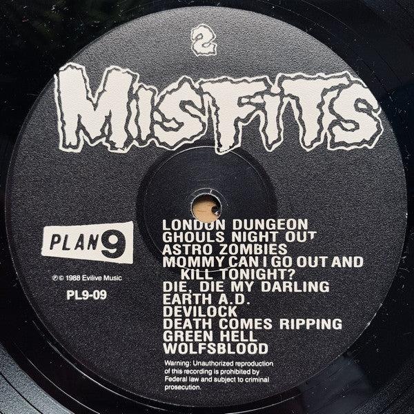 Misfits : Misfits (LP, Comp, RP)