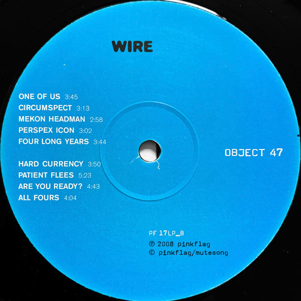 Wire : Object 47 (LP, Album, Ltd + 12", EP)