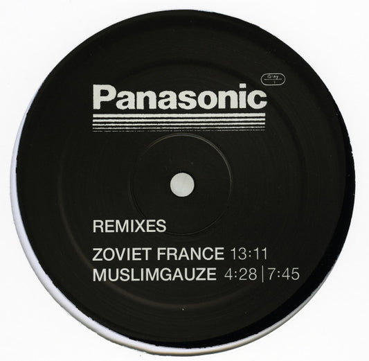 Panasonic* : Remixes (12", EP)