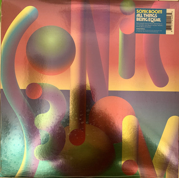 Sonic Boom (2) : All Things Being Equal (LP, Album, Ltd)
