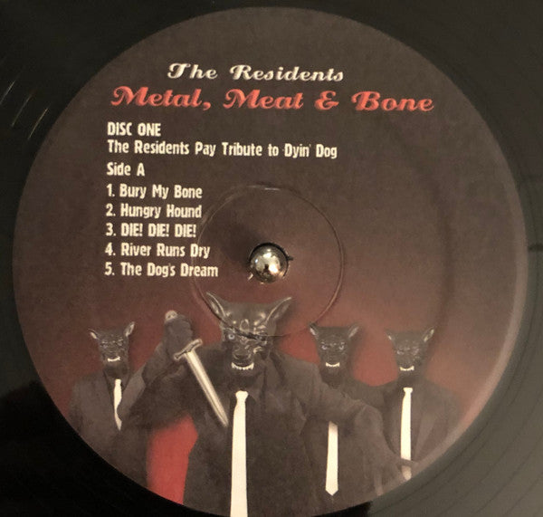 The Residents : Metal, Meat & Bone (The Songs Of Dyin' Dog) (2xLP, Album)
