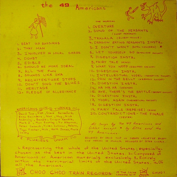 The 49 Americans : E Pluribus Unum (LP, Album)