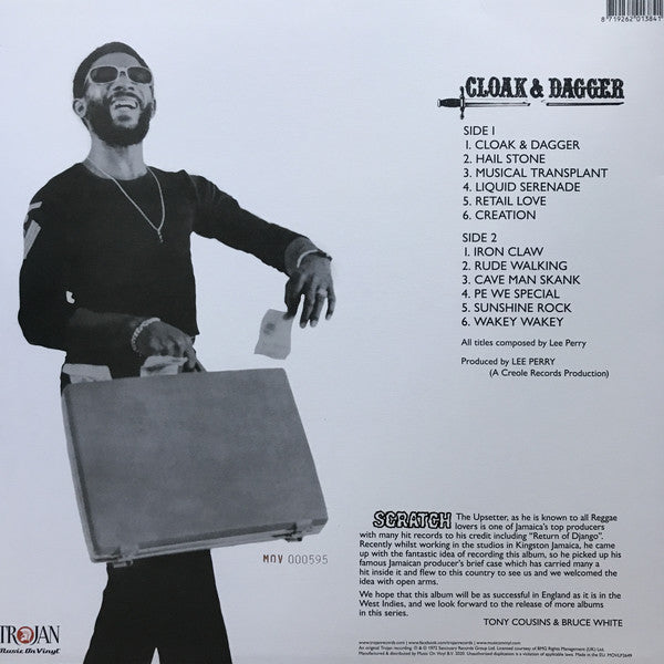 Scratch The Upsetter* : Cloak & Dagger (LP, Album, Ltd, Num, RE, Ora)