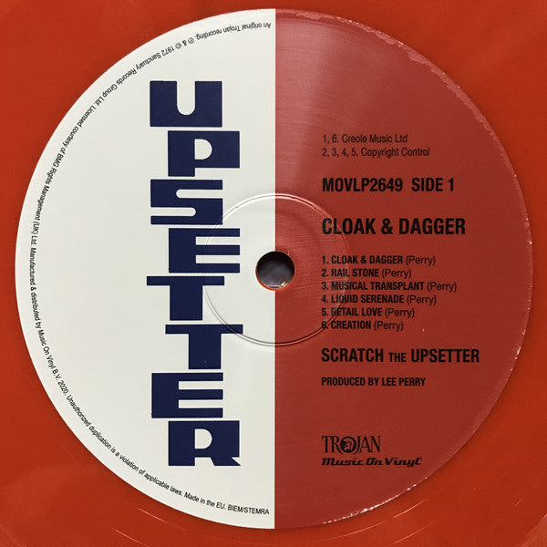 Scratch The Upsetter* : Cloak & Dagger (LP, Album, Ltd, Num, RE, Ora)