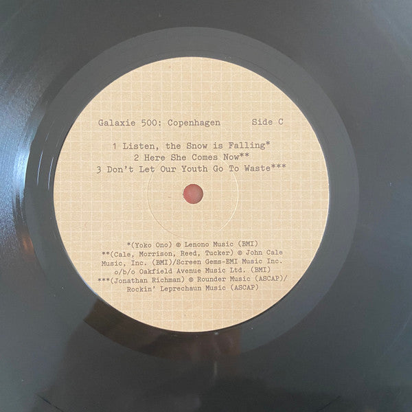 Galaxie 500 : Copenhagen (LP + LP, S/Sided, Etch + Album, RSD, Ltd, RE)