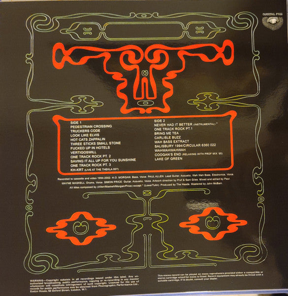 The Heads (2) : Vertigo Swill (LP)