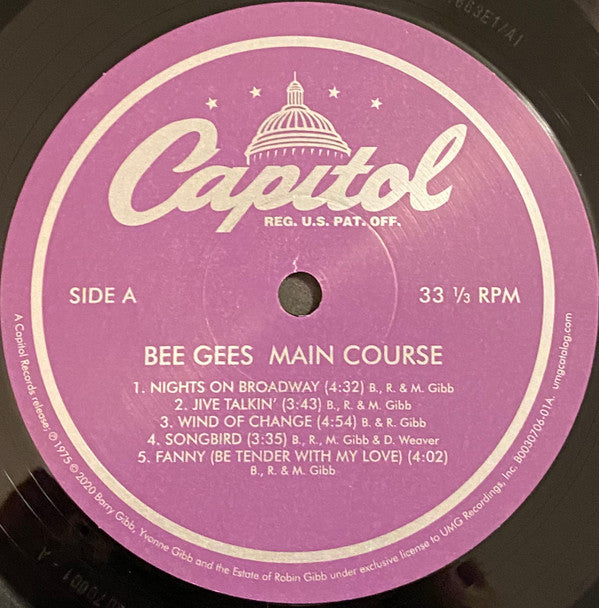 Bee Gees : Main Course (LP, Album, RE)