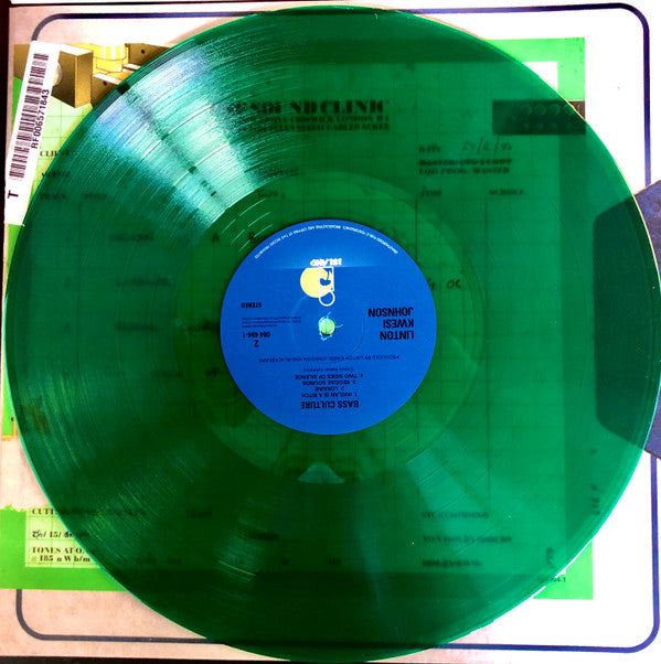 Linton Kwesi Johnson : Bass Culture / LKJ In Dub  (LP, Album, RE, Gre + LP, Album, RE, Red + RSD, Com)
