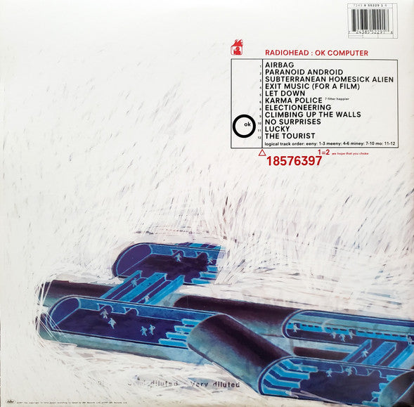 Radiohead : OK Computer (2xLP, Album, Ltd, RE, 180)
