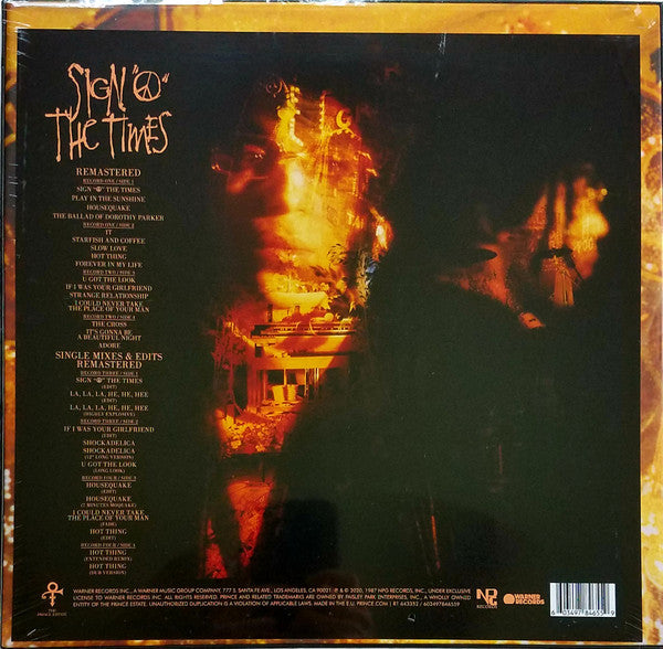 Prince : Sign "O" The Times (2xLP, Album, RE, RM, 180 + 2xLP, Comp, RM, 180 + B)