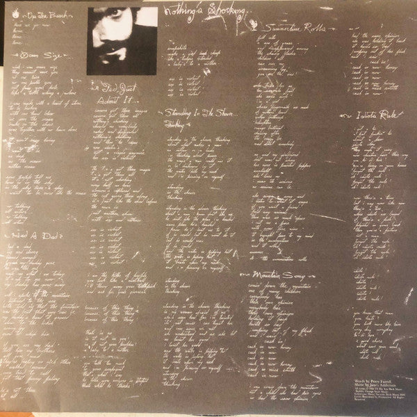 Jane's Addiction : Nothing's Shocking (LP, Album, RE, RP, 180)