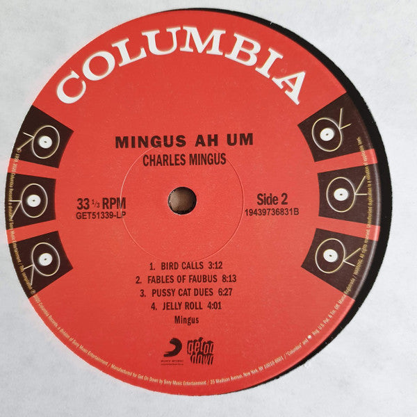 Charles Mingus : Mingus Ah Um  (LP, Album, RE + LP, Comp + RSD, Dlx, Ltd, RM)