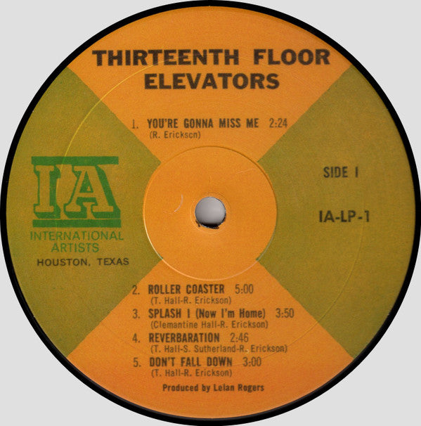13th Floor Elevators : The Psychedelic Sounds Of The 13th Floor Elevators (LP, Album, Mono + LP, Album, RM + RE, RP, Gat)