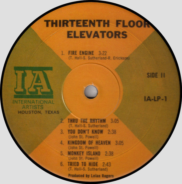 13th Floor Elevators : The Psychedelic Sounds Of The 13th Floor Elevators (LP, Album, Mono + LP, Album, RM + RE, RP, Gat)